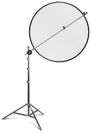 Rekam Light Stand for Collapsible Reflectors 
